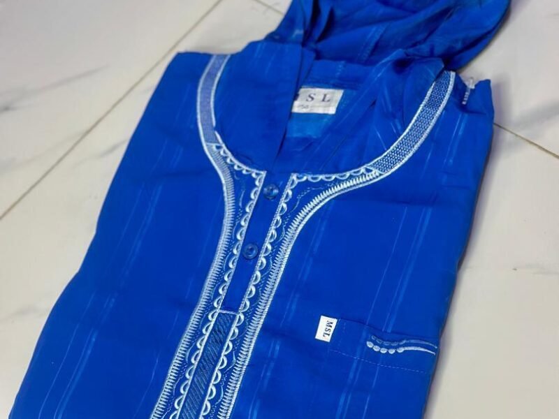 Marocain avec capuche et sans capuche