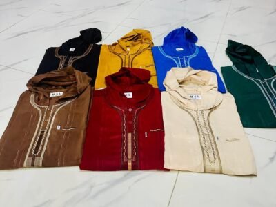 Marocain avec capuche et sans capuche