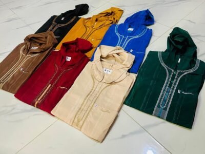 Marocain avec capuche et sans capuche