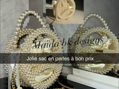 Jolie sac en perles