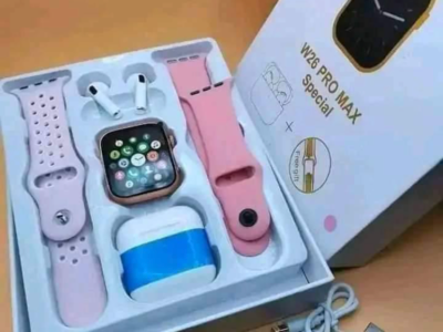 Montre connecté à deux bracelets avec AirPods et