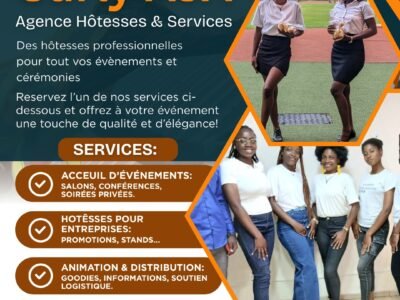 Curly AJA agency hôtesses @services